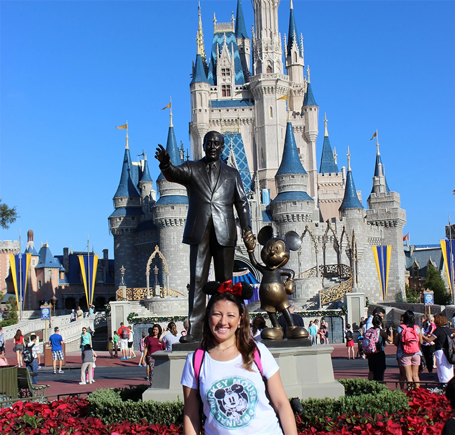 Juliana Octavini no Magic Kingdom