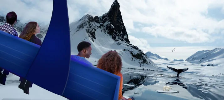 SeaWorld Orlando recebe a nova atração Expedition Odyssey, que chega a Orlando em 2025