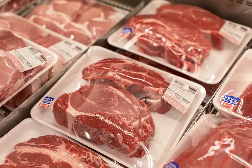 Variedade de carnes que podem ser encontradas nos supermercados dos Estados Unidos