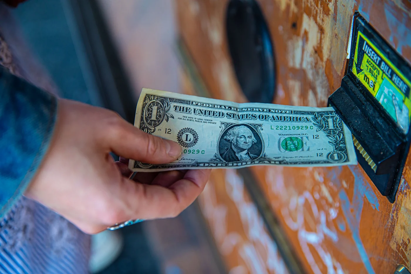 Nota de um dólar americano