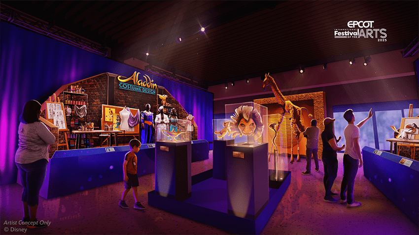 Disney traz novidades para o EPCOT International Festival of Arts 2025