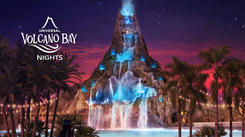 Volcano Bay Nights – Parque aquático da Universal ganha evento noturno
