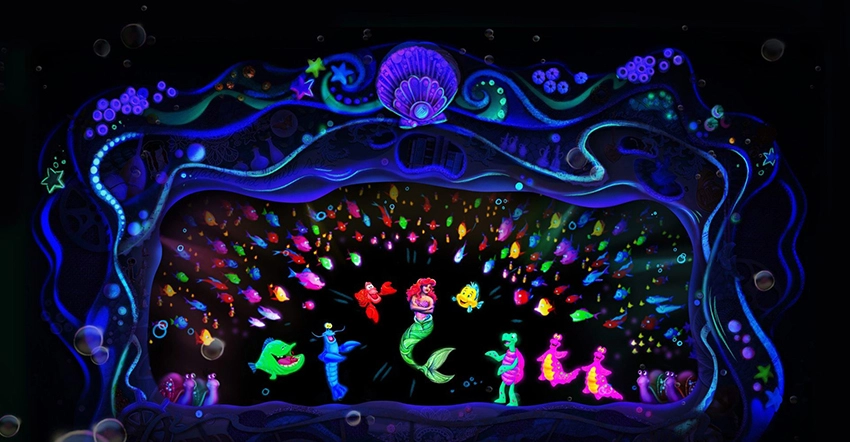 O novo show da Pequena Sereia é umas das novidades que chegam a Orlando em 2025, na Disney