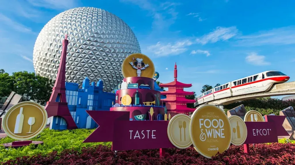 EPCOT Food and Wine Festival acontece em agosto reunindo gastronomia de diversos países