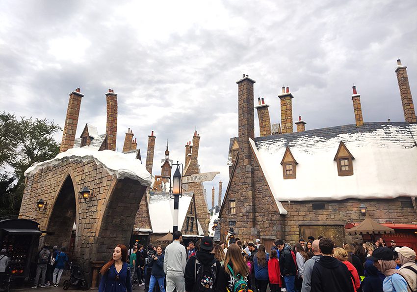 Área do Beco Diagonal, no Universal Studios Florida, em Orlando