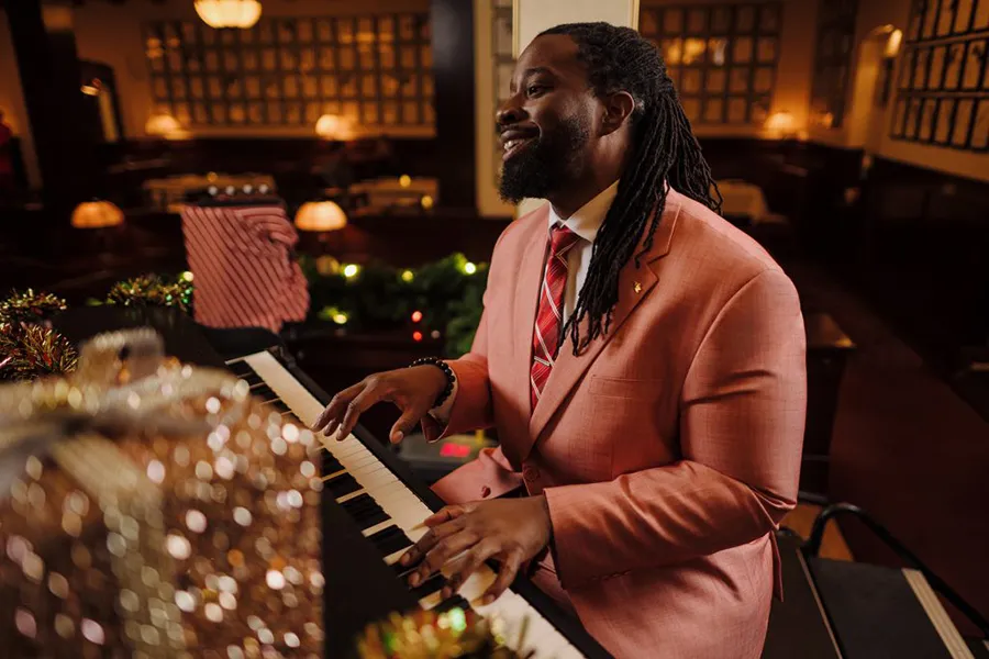 Apresentações de jazz no Tip Top Club durante o Jollywood Nights, no Disney's Hollywood Studios