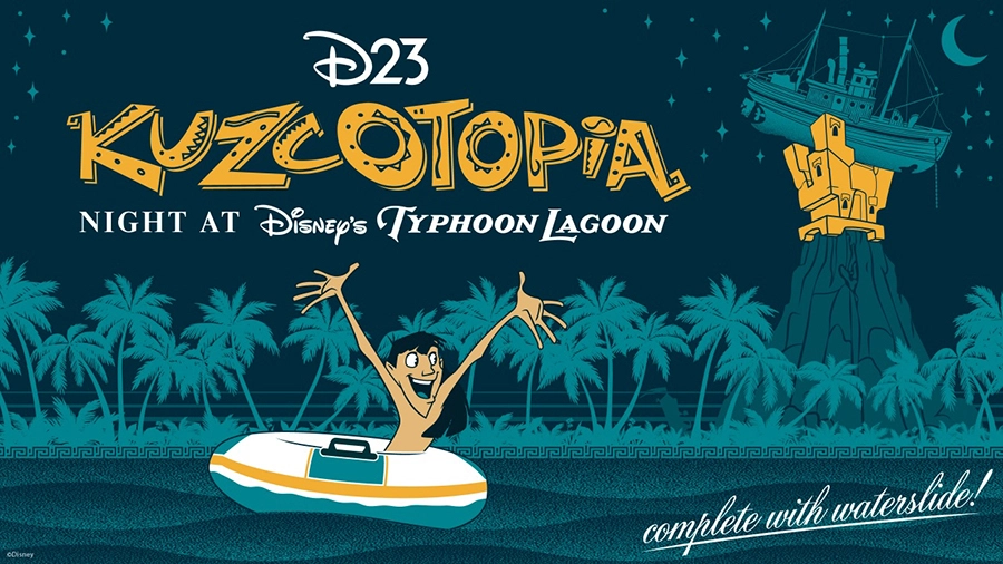 Destination D23 2025 comemora os 25 anos do parque temático Disney's Typhoon Lagoon, em Orlando