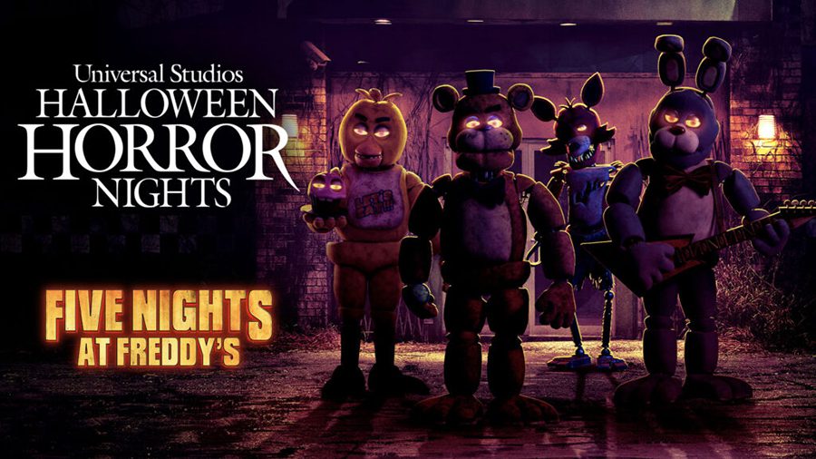 Capa do filme Five Nights at Freddy's, que fará parte do Halloween da Universal Orlando Resorts em 2025