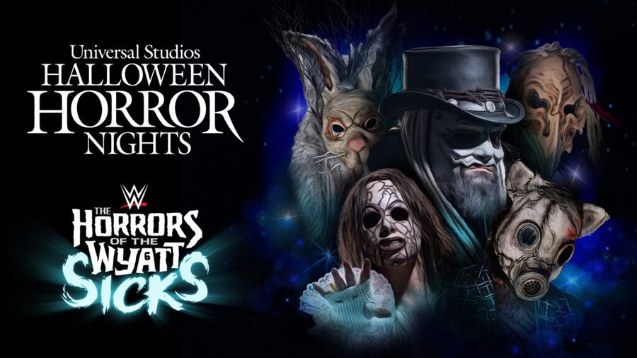 Capa promocional do filme The Horrors of the Wyatt Sicks que estará no Halloween Horror Nights de 2025